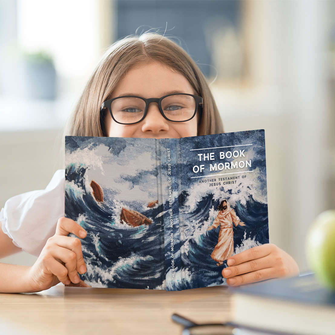 Miracle in the Storm English Book of Mormon Vinyl Wrap
