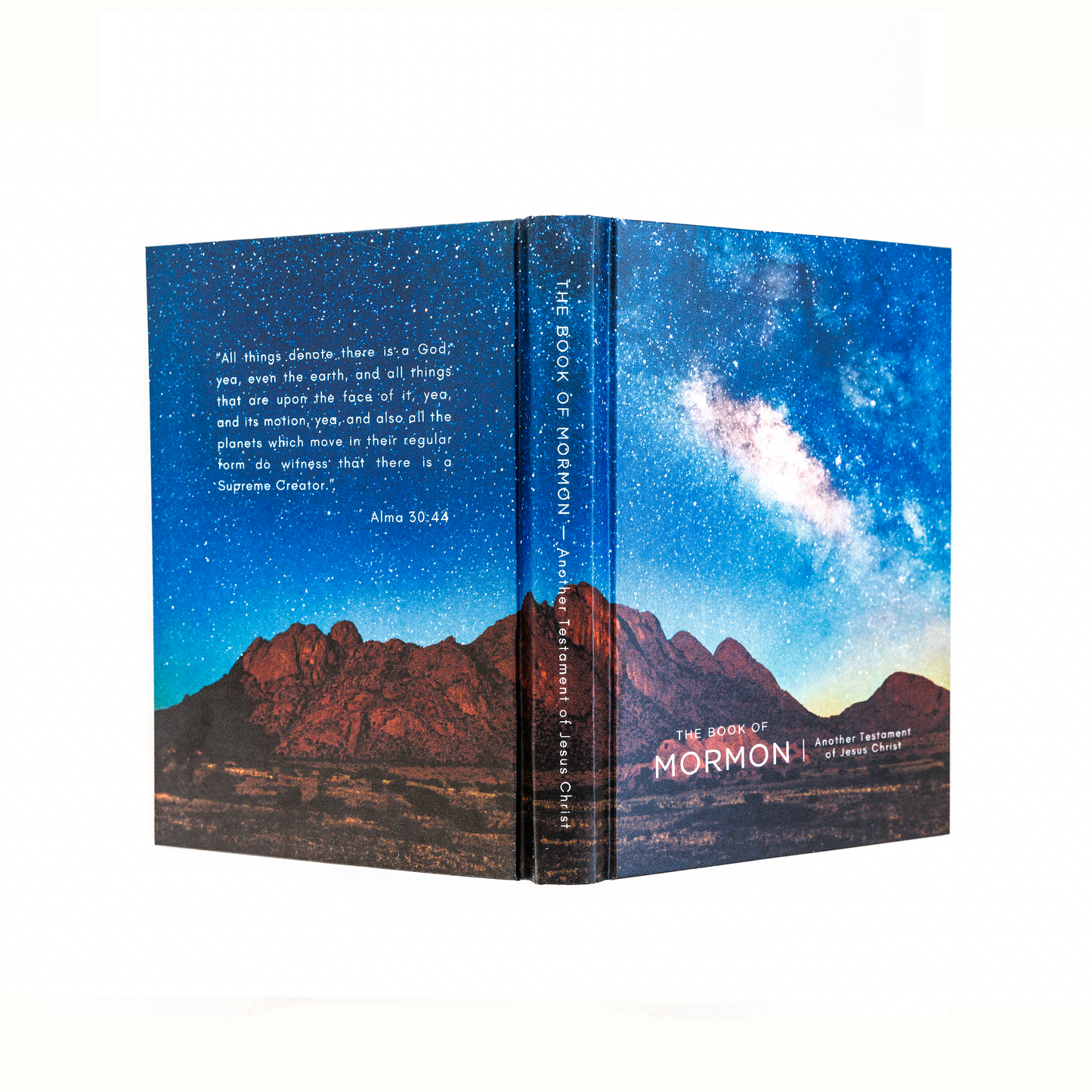 The Heavens and The Earth - English Book of Mormon Vinyl Wrap