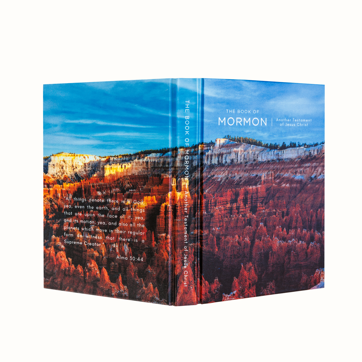 The Mountains and the Valleys - English Book of Mormon Vinyl Wrap